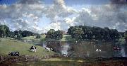 John Constable Wivenhoe Park Spain oil painting artist